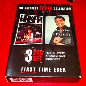 ELVIS LIVES- HE TOUCHED ME.   3 DVD SET.